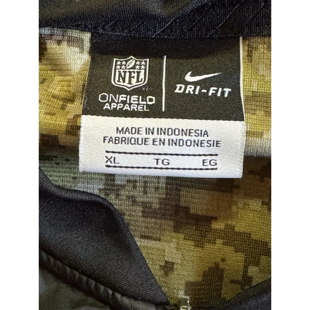 Nike Raiders Salute To Service Jacket XL NFL On Field Dri-Fit Full Zip - Picture 8 of 16